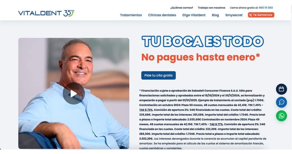 Diseño web para dentistas y clínicas dentales