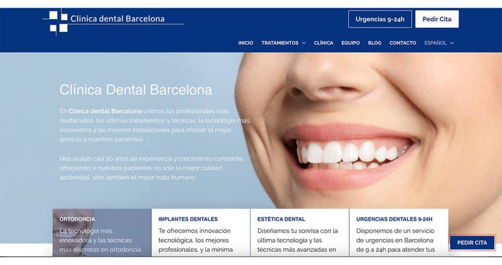 Cómo hacer un buen diseño web para una clínica dental